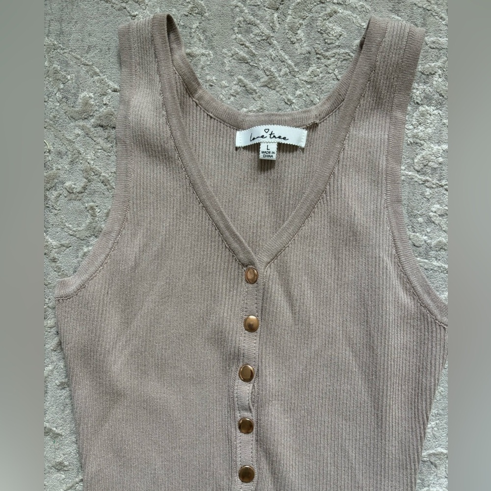 Tan Bodycon dress - Picture 3 of 4